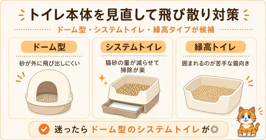 新しいトイレの候補